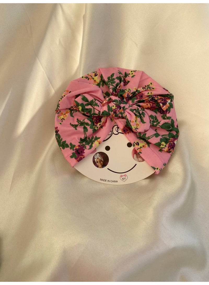 Printed Baby Hairband for 1 to 2 Years, Soft and Comfortable Fabric, Cute Design for Daily Wear and Outings - Image 1
